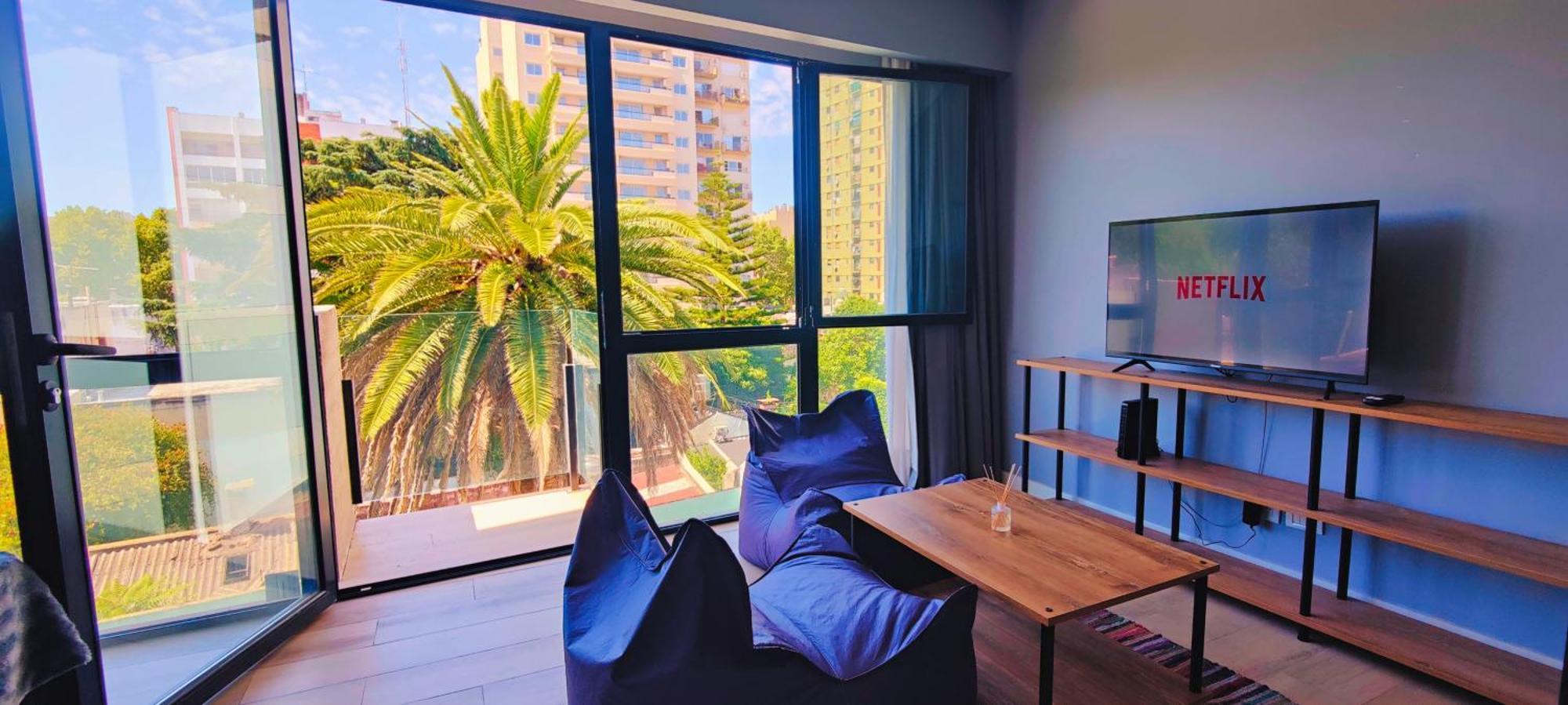 Encantador Apart Moderno Con Vista Unica, Pura Luz Y Relax Apartment Buenos Aires